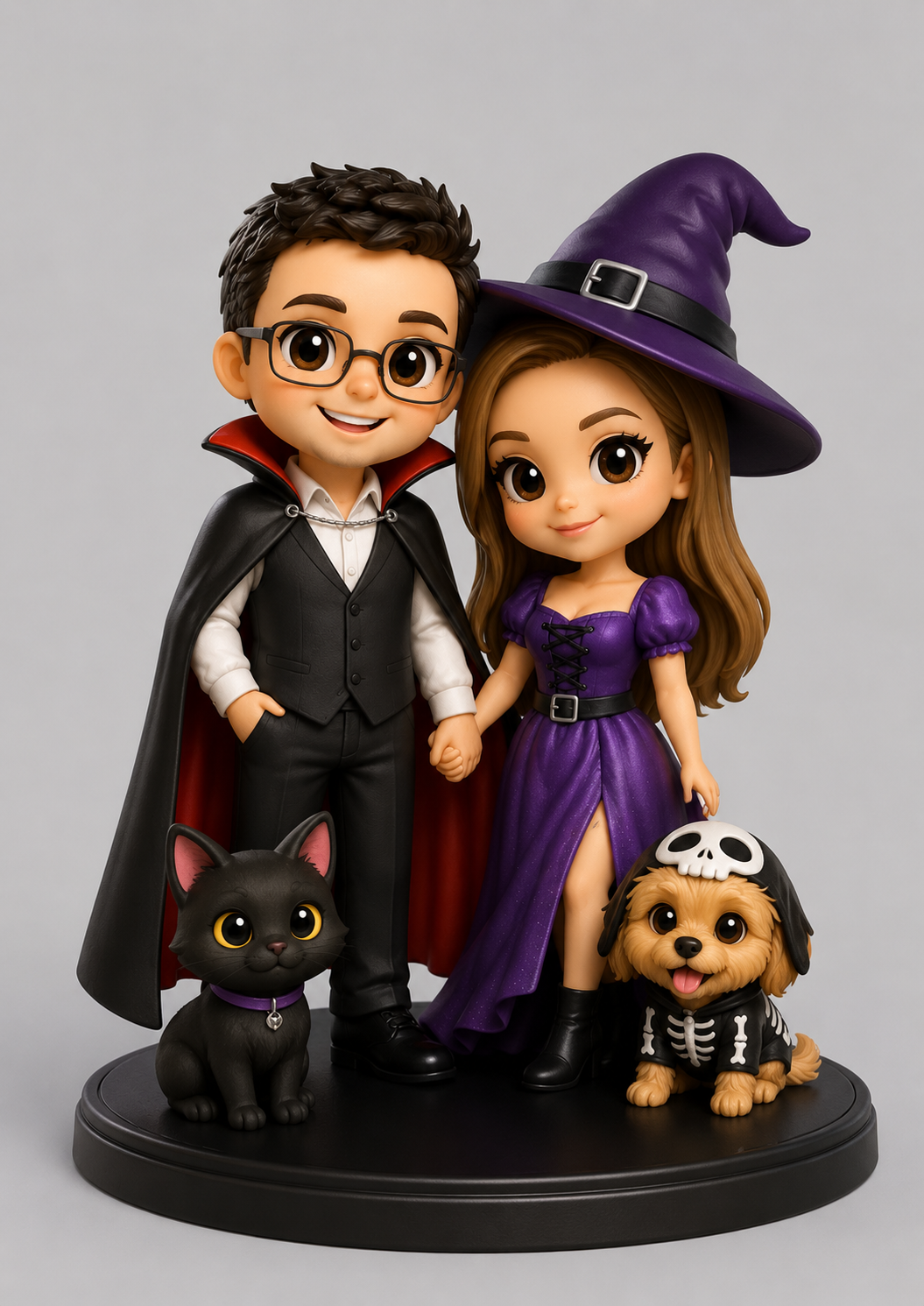 Spooky Couple Halloween figurine