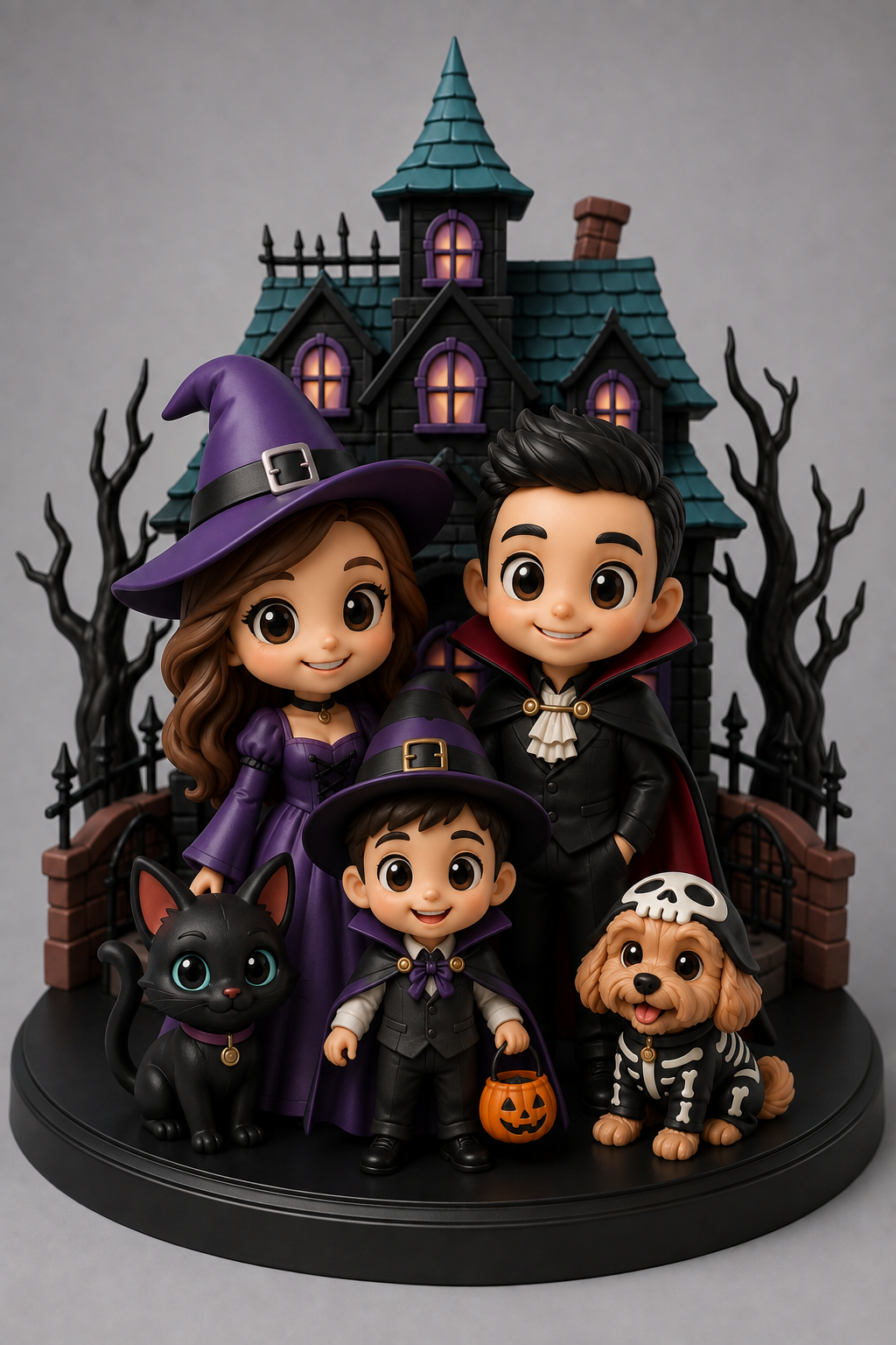 Family Manor Halloween figurine