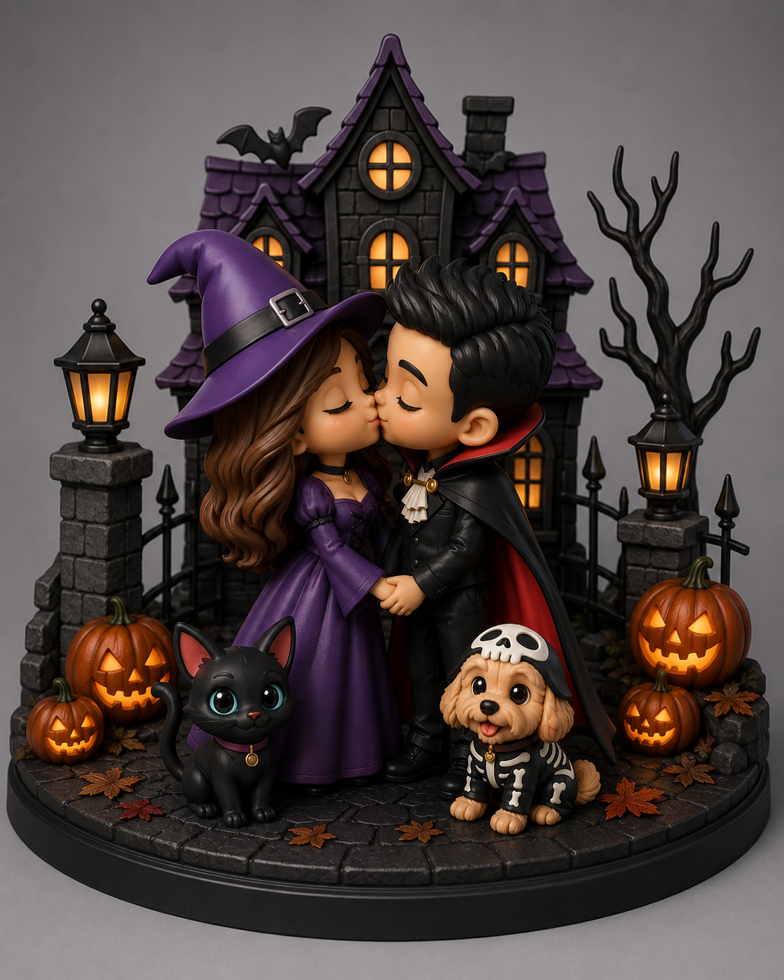 Haunted Manor Halloween figurine