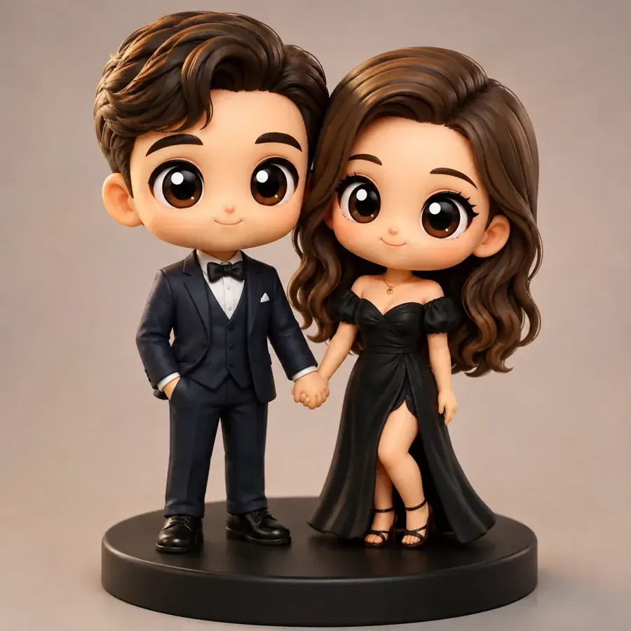 Big Head hand-painted finished figurine style example
